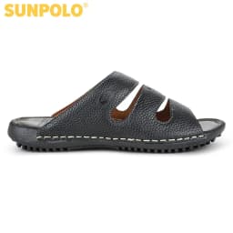 Thumbnail Dép Quai Ngang Nam Da Bò SUNPOLO DQN019 1