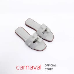 Thumbnail Dép Quai Ngang Nữ Chữ H Cao Cấp Khóa Kim Loại Carnaval Sang Trọng - VS133 4