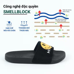 Thumbnail Dép quai ngang slipper cao cấp nam, nữ  HISHOO siêu nhẹ da Bò thời trang size 36 - 45 U112 3