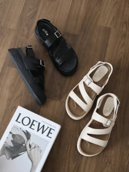 Thumbnail Dép Sandal Bánh Mì Nữ Cillie Đế Cao Êm Mềm Không Đau Chân Thời Trang Mùa Hè 2025 SD25 4