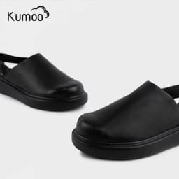 Thumbnail Dép Sandal Nữ Kumoo STEVE ML-KUMO-004-A Màu Đen Quai Hậu Đế Bánh Mì Thời Trang Trẻ Trung Cá Tính 4