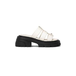 Thumbnail Dép Sandal Nữ THEWOLF QUEEN CAGE SANDAL - CREAM WHITE 1