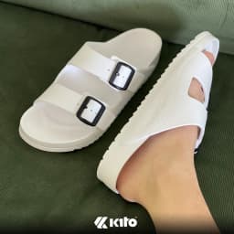Thumbnail Dép Thái lan cặp nam nữ cao su đúc 2 quai Kito AH170 2