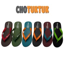 Thumbnail Dép Thái lan quai kẹp chất cao su êm bền chống trơn Panda Blue classic 1