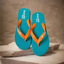 Thumbnail Dép Thái lan quai kẹp chất cao su êm bền chống trơn Panda Blue classic 2