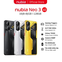 Thumbnail Điện thoại Gaming Nubia Neo 3 4G 16(8+8)GB/128GB I Trigger Gaming I 6.8"120Hz - Hàng Chính Hãng 1