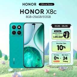 Thumbnail Điện thoại HONOR X8c 8GB + 256/512GB | Camera 108MP| Kháng bụi và nước| Snapdragon 685 | Pin 5000mAh 1