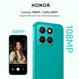 Thumbnail Điện thoại HONOR X8c 8GB + 256/512GB | Camera 108MP| Kháng bụi và nước| Snapdragon 685 | Pin 5000mAh 4