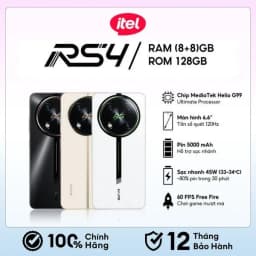 Thumbnail Điện Thoại Itel RS4 16GB(8+8)/128GB | NFC | 5KmAH | 120Hz | Sạc Nhánh & Nhanh 45W | BH 12Tháng 1