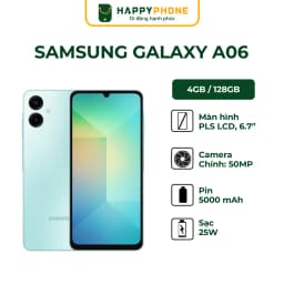 Thumbnail Điện thoại Samsung Galaxy A06 - Hàng chính hãng, Mới 100%, Bảo hành 12 tháng 2