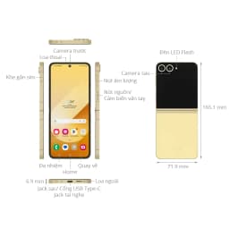Thumbnail Điện thoại Samsung Galaxy Z Flip6 5G 12GB/256GB - Hàng Chính Hãng, Mới 100%, Nguyên seal 3