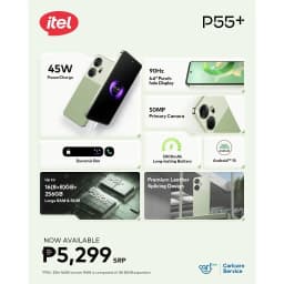 Thumbnail Điện Thoại Thông Minh Itel P55+ 16GB(8+8)/128GB | 5000 mAH | Sạc Nhanh 45W | HD+ 90Hz 3