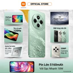 Thumbnail Điện Thoại Thông Minh POCO C75 (6+128GB) | Màn hình 6,88" | Pin 5160mAh | Camera kép 50MP AI 2