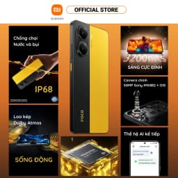 Thumbnail Điện thoại thông minh POCO X7 Pro 5G (8+256GB | 12+256GB) | Màn 6.67" 120Hz AMOLED | D8400Ultra | 6000mAh 4