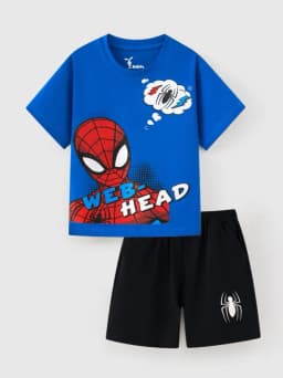 Thumbnail Đồ bộ bé trai Rabity ngắn tay cotton Spiderman 560.010 3