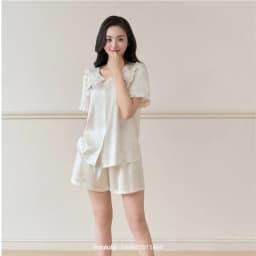 Thumbnail Đồ bộ mặc nhà Mialala pyjama dáng ngắn lụa latin DMN02015464 1