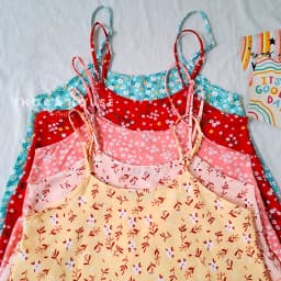 Thumbnail Đồ bộ ngủ hai dây mặc nhà mát mẻ cho mùa hè THOCA HOUSE bộ ngủ lụa tole lanh 2 dây từ 40-53kg 2