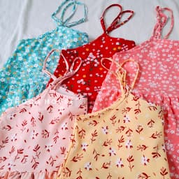 Thumbnail Đồ bộ ngủ hai dây mặc nhà mát mẻ cho mùa hè THOCA HOUSE bộ ngủ lụa tole lanh 2 dây từ 40-53kg 3