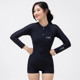 Thumbnail Đồ Bơi Liền Thân Tay Dài - Black Bodysuit Sobie 3