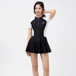 Thumbnail Đồ bơi nữ liền thân chân váy Nero Cloudy Sobie 1