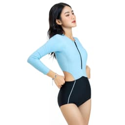 Thumbnail Đồ bơi nữ liền thân khoét eo khoá kéo Iceberg Primavera Sobie 2