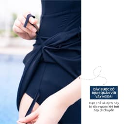 Thumbnail Đồ Bơi Nữ Liền Thân Livan Sport Kèm Đệm Mút Rời, Bộ Bơi Nữ Váy, Bộ Bơi Nữ Liền Thân 4