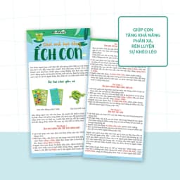 Thumbnail Đồ chơi thông minh cho bé CHƠI MÀ HỌC CÙNG ẾCH CON 3-6 tuổi Hộp Háo Hức 3