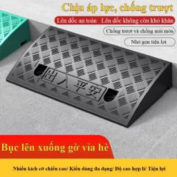 Thumbnail Dốc bục lên xuống xe hơi MYT chất liệu nhựa đệm cao su hình tam giác chịu lực siêu bền dành cho xe máy ô tô 3