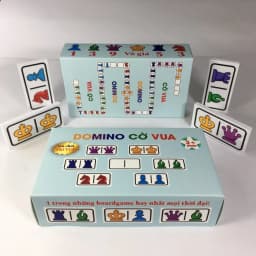 Thumbnail Domino Cờ vua DƯƠNG SINH, 28 quân, đồ chơi tích hợp 2 boardgame trí tuệ cho trẻ em 4