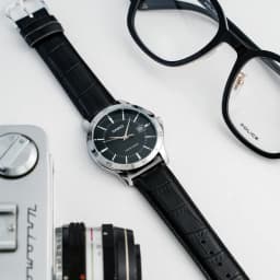 Thumbnail Đồng Hồ Casio Nam MTP-V004L-1AUDF Mặt Tròn Màu Đen Dây Da Chính Hãng 4