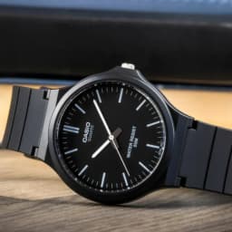 Thumbnail Đồng Hồ Casio Nam MW-240-1EVDF Mặt Tròn Dây Cao Su Chính Hãng 3
