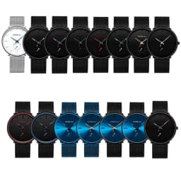 Thumbnail Đồng hồ đeo tay thạch anh CRRJU 2150 dây bằng thép không gỉ sang trọng cho nam 3