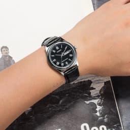 Thumbnail Đồng hồ nam dây da chính hãng Casio MTP-V006L-1B 4