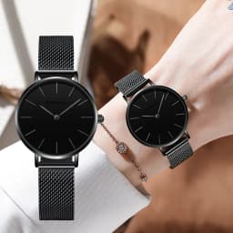 Thumbnail Đồng hồ quartz Crrju 2185X chất liệu thép không gỉ chống thấm nước 2