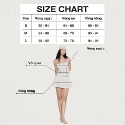Thumbnail DOTTIE - Áo bèo rút bản ngực - Trắng - T1078 2