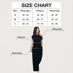 Thumbnail DOTTIE - Áo biến kiểu lệch vai - Đen - T1089 2