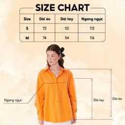 Thumbnail DOTTIE - Áo sơmi căn bản form rộng nữ T0598 2