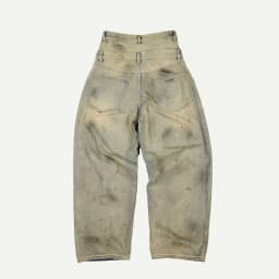Thumbnail DOUBLE-WAISTED BAGGY JEANS / MOONROCK 1
