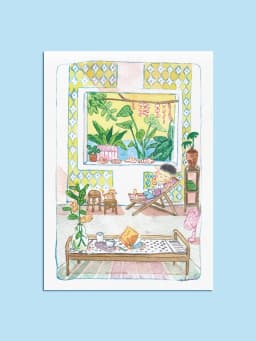 Thumbnail Du Bút - Poster A4 - Thị trấn Hoa Mười Giờ 1