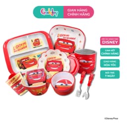 Thumbnail Dụng Cụ Ăn Dặm Gabby Hình MC Queen Tô, Chén, Cốc, Khay, Đũa Tập Ăn, Muỗng, Nĩa, Bình Nước Nhựa Melamine Cao Cấp 1