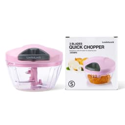 Thumbnail Dụng cụ băm rau củ quả Lock&Lock, Size S, 400ml - Màu Pink - CKS308PIK 1