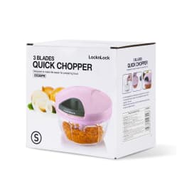 Thumbnail Dụng cụ băm rau củ quả Lock&Lock, Size S, 400ml - Màu Pink - CKS308PIK 2