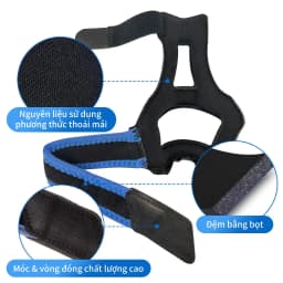 Thumbnail Dụng cụ đeo ngón tay cái VELPEAU - thanh nẹp Spica có thể đảo chiều cổ tay và ngón tay, đai đeo hỗ trợ CMC, dụng cụ giữ ổn định cho ngón tay, De Quervain's, viêm khớp, viêm gân, giảm đau ống cổ tay 4