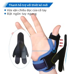 Thumbnail Dụng cụ hỗ trợ ngón cái VELPEAU-CMC đầu ngón tay Spica, được sử dụng để giảm đau, viêm khớp, viêm cơ, bong gân, trật khớp, cổ tay và băng đeo cố định ngón cái, dây đeo cổ tay 3