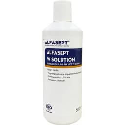 Thumbnail Dung Dịch Làm Ẩm Rửa Vết Thương ALFASEPT W Solution Giúp Làm Sạch Nhanh Chóng Và Hiệu Quả 1