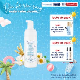 Thumbnail Dung dịch làm sạch cho bé Babycoccole 0M+ 3in1 dạng bọt 150ml 1