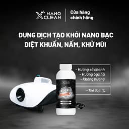 Thumbnail Dung dịch phun khói, tạo khói nano bạc Nano Xclean For Horeca - khử khuẩn khử mùi ô tô, nhà hàng, karaoke 1L 3