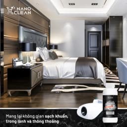 Thumbnail Dung dịch phun khói, tạo khói nano bạc Nano Xclean For Horeca - khử khuẩn khử mùi ô tô, nhà hàng, karaoke 1L 4