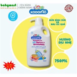 Thumbnail Dung dịch rửa bình sữa - làm sạch đồ dùng Kodomo, chai 750ml 1