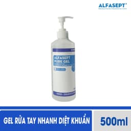 Thumbnail Dung Dịch Rửa Tay Khô ALFASEPT Pure Gel Phù Hợp Với Da Nhạy Cảm, Giúp Diệt Khuẩn, Tăng Cường Dưỡng Ẩm Lọ 500ml 2